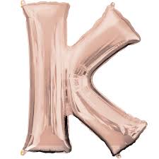 Rose Gold K Letter 3746201 - L16