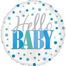 Hello Baby Blue 36651