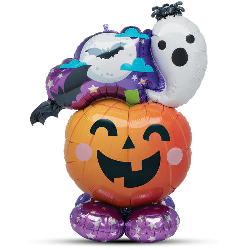 Airloonz Fun & Spooky Ghost & Pumpkin 4484111