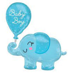 Baby Boy Elephant and Balloon 4312301